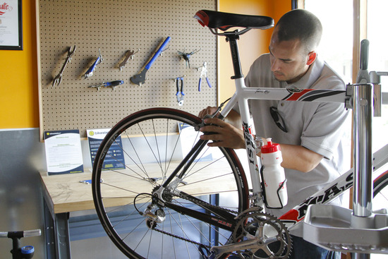 Fixing a bike