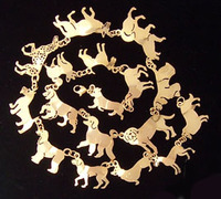 Dog Necklace with 17 Breeds