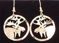 Moose Earrings