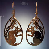Squirrel Earrings
