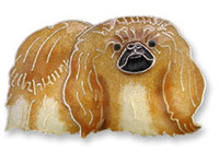 Pekingese Pin