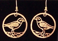 Snowy Plover Earrings