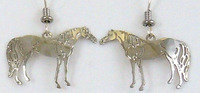 Thoroughbred Horse Earrings
