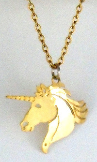 Unicorn Pendant on a Chain Unicorn Pendant on a Chain