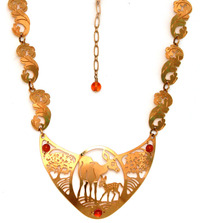 Petite Deer Necklace