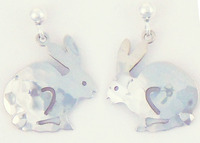 Small Bunny Earrings