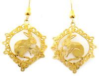 Bunny & Clover Earrings