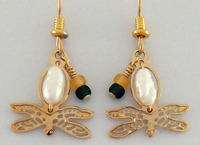 Spring Dragonfly Earrings