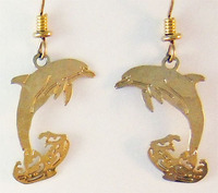 Splash Dolphin Earrings