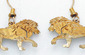 Prowling Lion Earrings
