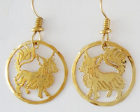 Long Hair Chihuahua Earrings