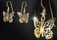 Monarch Butterfly Earrings