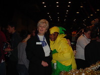 Marilyn Lake and Chicken