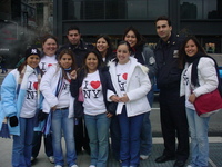With NY finest!
