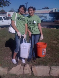 Wearing our Kiwi Green!