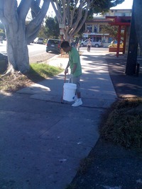 Jose working hard, as usual.