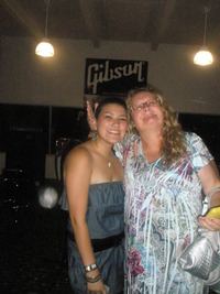 Ms. B and Sandra at Mtv Night