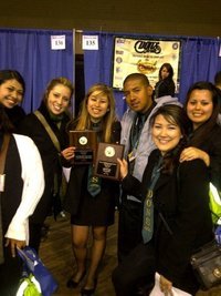 Showing off our Awards