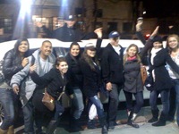 After the Limo ride 