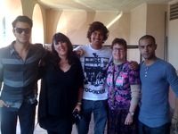 Simone Elkeles and Fuenter Brothers!