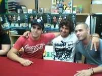 Simone Elkeles and Fuentes Brothers!