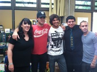 Simone Elkeles and Fuentes Brothers!
