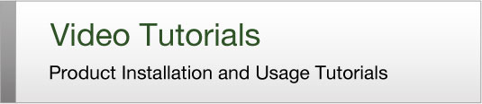 Support Video Tutorials Button