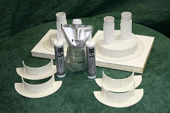 ChemCurb Penetration Seals - White
