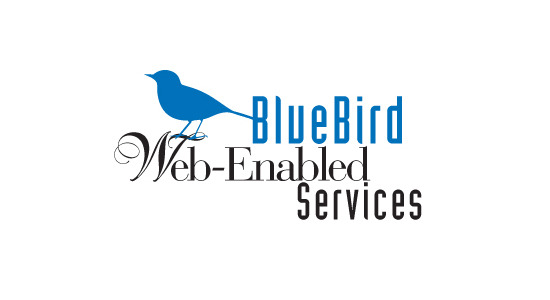 Blue Bird Web Enabled Services Logo