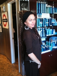 After Dread Lock Extensions