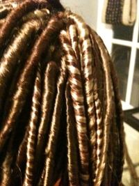 After Dread Lock Extensions