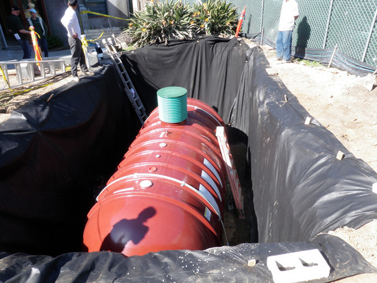 Below Ground Cistern