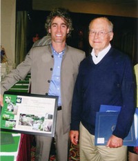 Award Presentation From Goleta Valley Beautiful with M. Stevenson