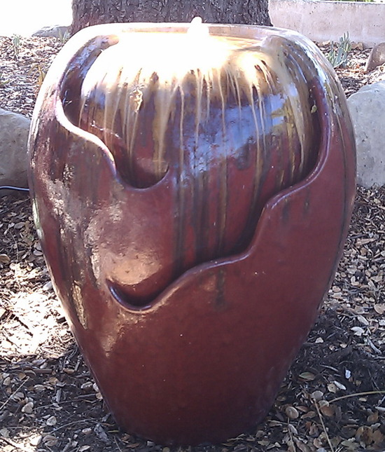 ceramic fountain