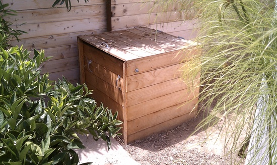 backyard compost box