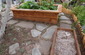 raised bed with seat