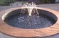 custom fountain with effect