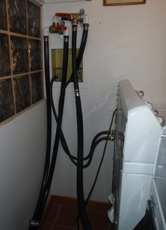 Laundry to Landscape: dual zone, dual 3-way valves