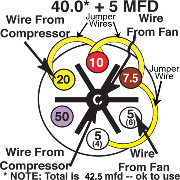 40 + 5 MFD | Turbo 200X installation instructions | Amrad Engineering, Inc.