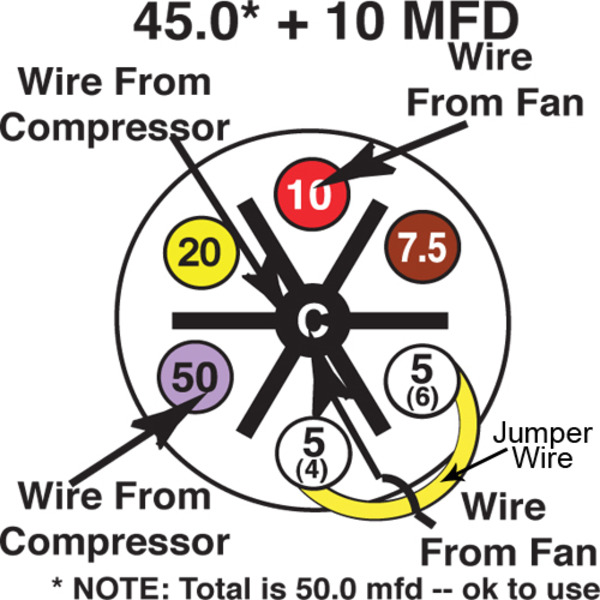 45 + 10 MFD | Turbo 200X installation instructions | Amrad Engineering