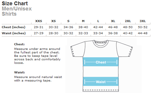 Sizing Chart