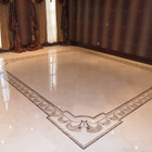 Ceiling details reflected on the floor
