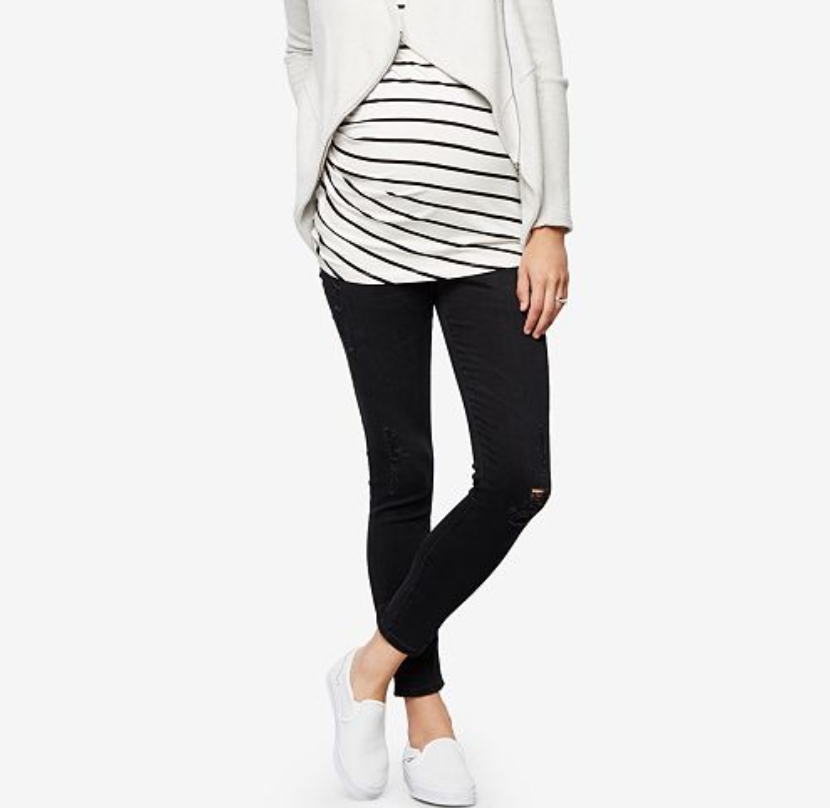 Ag black Maternity Jeans