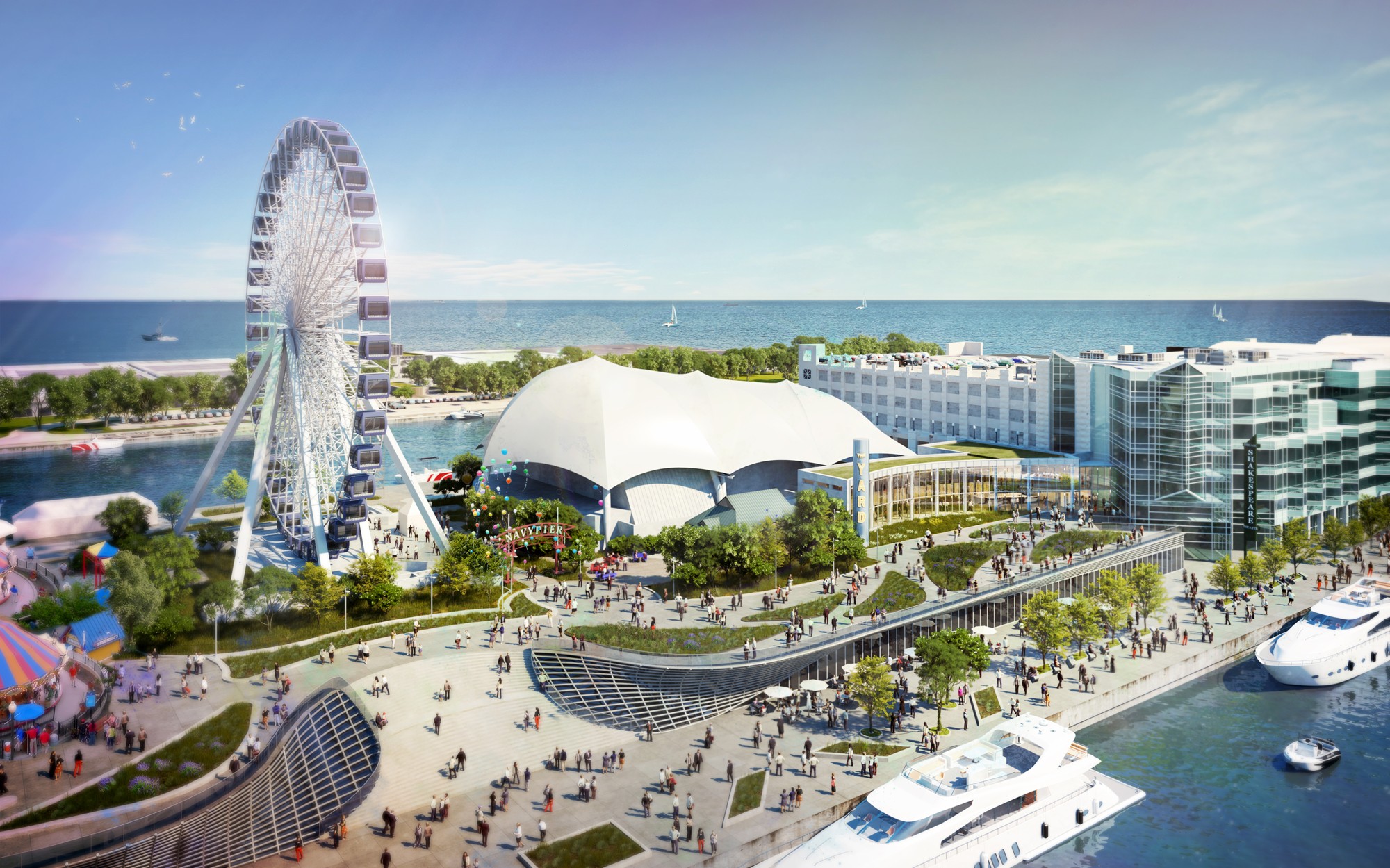 The Yard at Chicago Shakespeare · Buildings of Chicago · Chicago