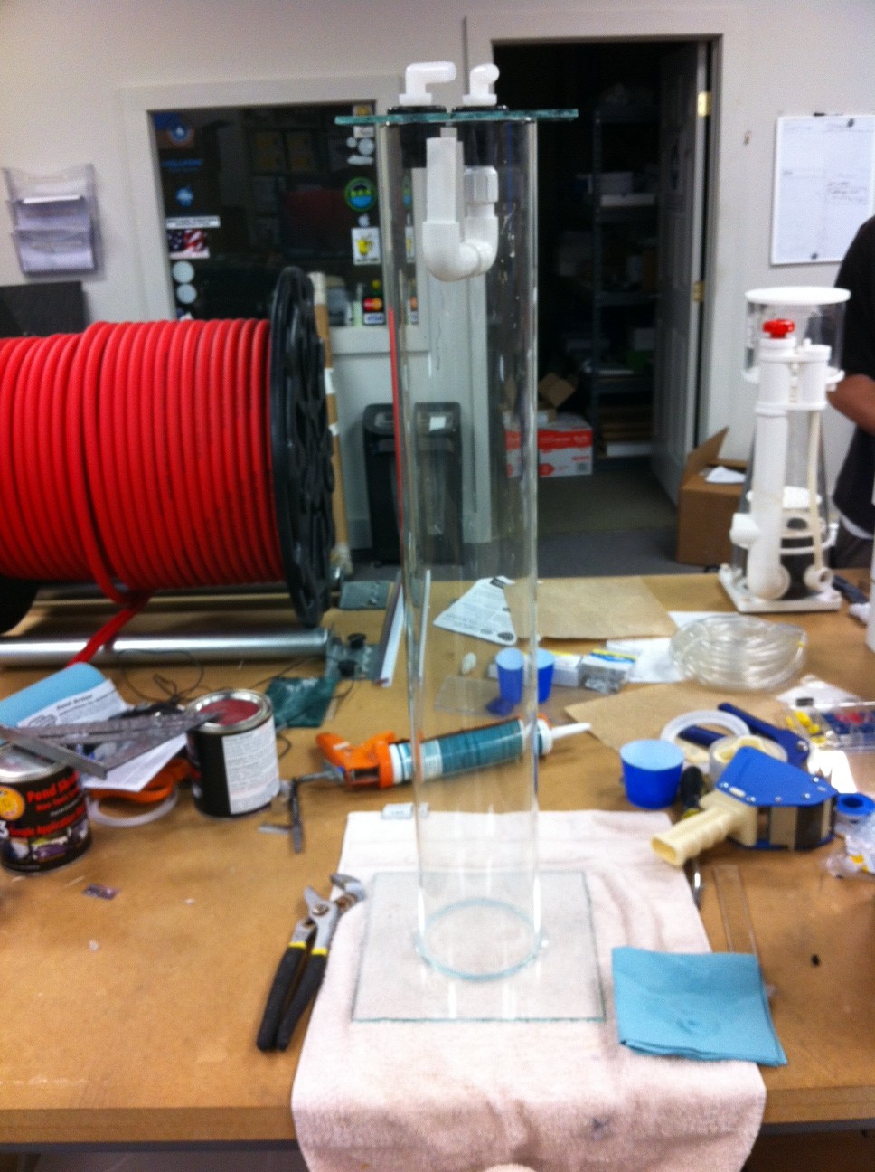 Fluidized sand bed filter Reef Keeping Austin Reef Club