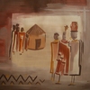 Afrikanisches_dorf_acryl_auf_leinwand_60x60_thumb