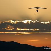Flying_into_the_sunrise_card