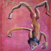 Tergantung__2007__akrilik_on_vanvas__50x60cm