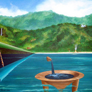 Tanoa__spear__plane__acrylic__card