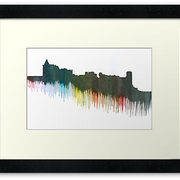 Framed_st_andrews_castle_card